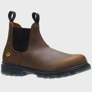 Men’s/women’s wolverine Romeo leather boots size 10